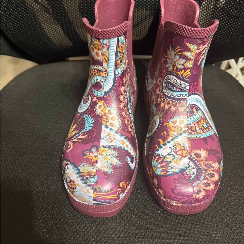 Paisley Patterned Women's Boots